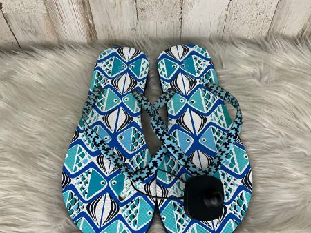 Sandals Flip Flops By Vera Bradley  Size: 8 Online Sale