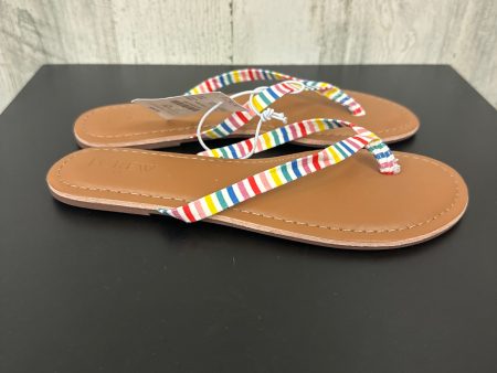 Sandals Flip Flops By J. Crew  Size: 6 For Discount