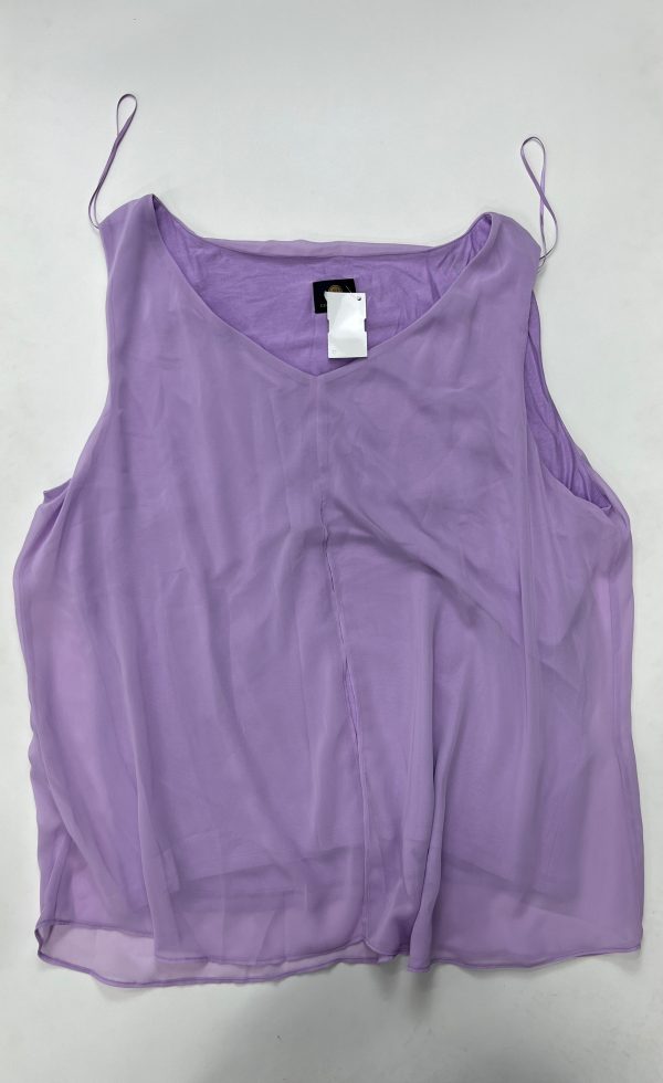 Blouse Sleeveless By Jm Collections  Size: Xl Online now