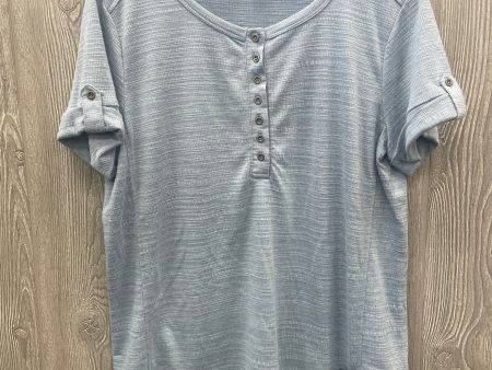 Top Short Sleeve By Jane And Delancey  Size: L Online Hot Sale