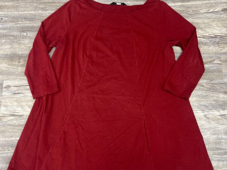 Tunic 3 4 Sleeve By Clothes Mentor  Size: 1x Online now