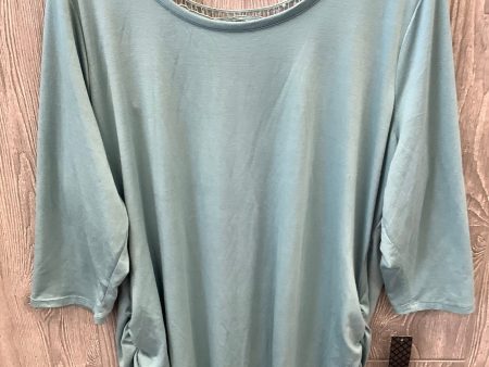 Tunic 3 4 Sleeve By Massini  Size: 2x For Cheap