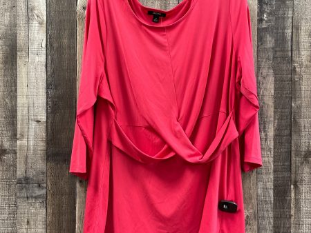 Blouse 3 4 Sleeve By Alfani  Size: 2x Fashion