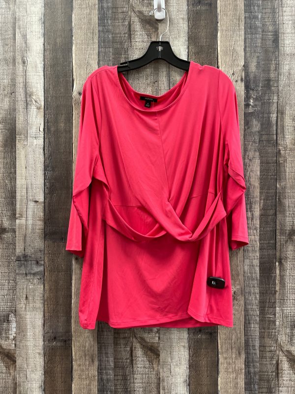 Blouse 3 4 Sleeve By Alfani  Size: 2x Fashion