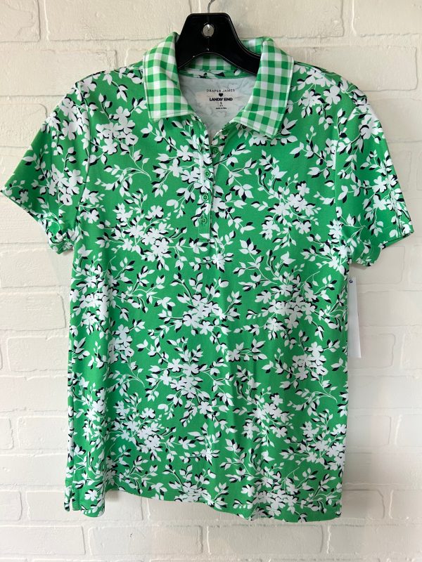 Top Short Sleeve By Lands End  Size: S Hot on Sale