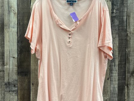 Top Short Sleeve By Karen Scott  Size: 2x For Discount