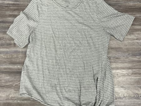 Top Short Sleeve By Banana Republic Size: XL Online Sale