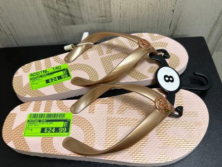 Sandals Flip Flops By Michael Kors  Size: 8 For Discount