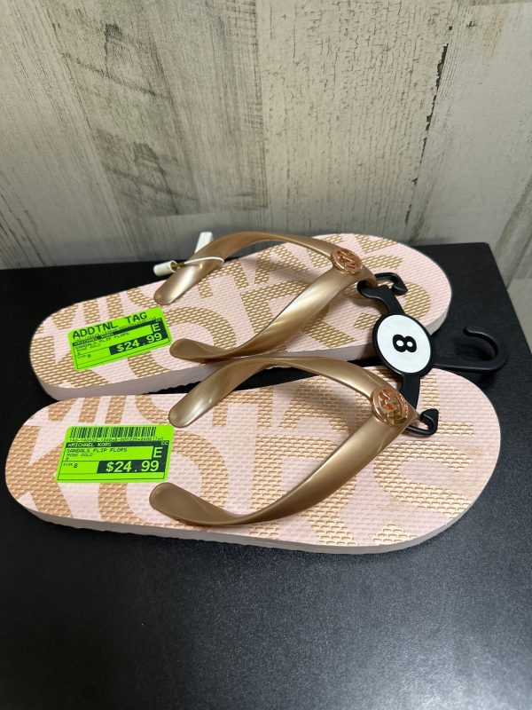 Sandals Flip Flops By Michael Kors  Size: 8 For Discount