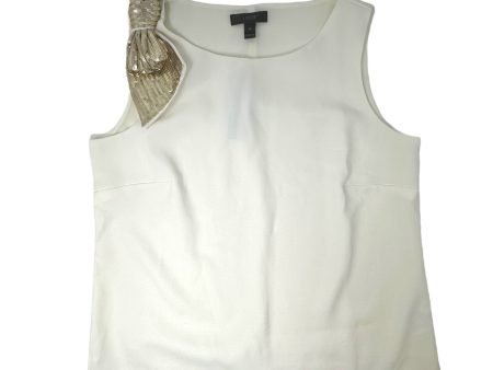 Sequin Bow Sleeveless Blouse   By J. Crew  Size: 2petite Online now