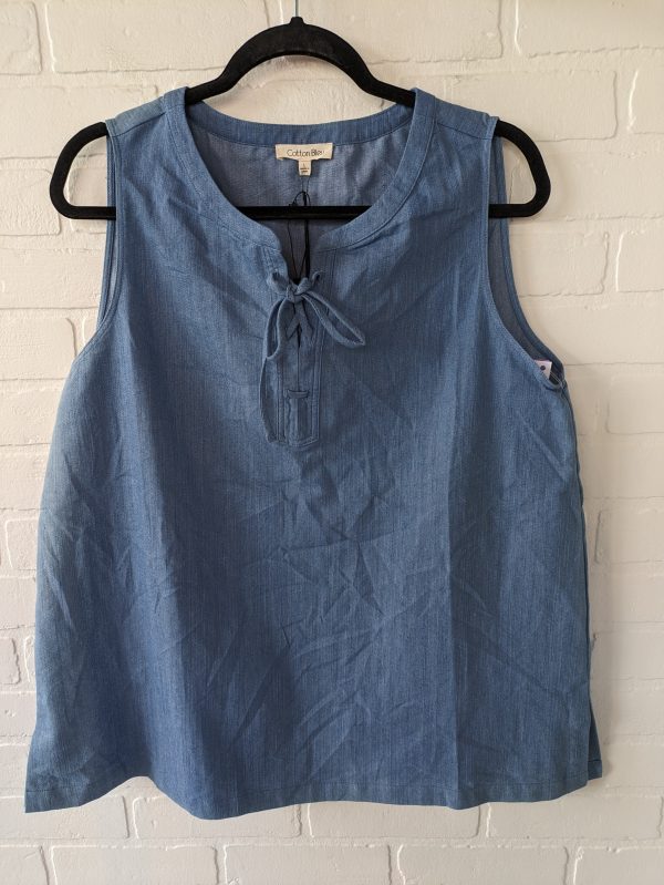 Top Sleeveless By Cotton Bleu  Size: L Hot on Sale