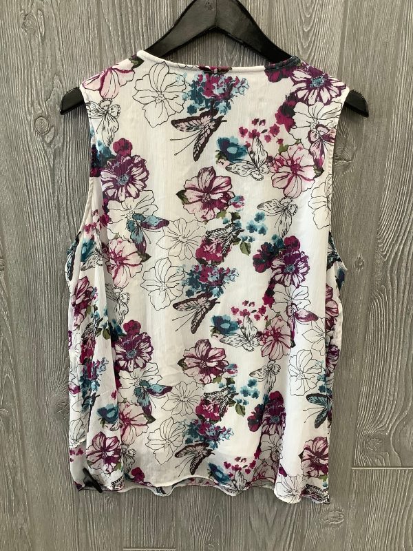 Blouse Sleeveless By Roz And Ali  Size: Xl For Cheap