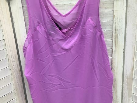 Top Sleeveless Basic By International Concepts  Size: L Hot on Sale