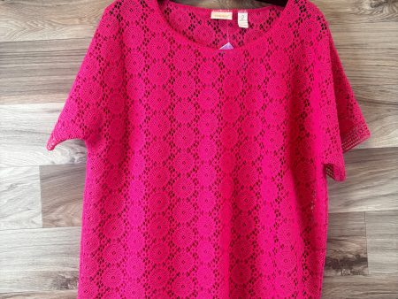 Top Short Sleeve Basic By Chicos  Size: L Cheap