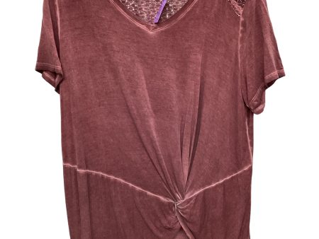 Top Short Sleeve By Maurices  Size: Xl Online Sale