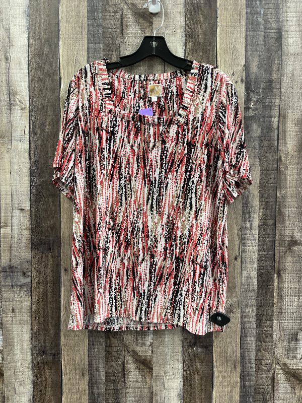 Top Short Sleeve By Jm Collections  Size: 2x Supply