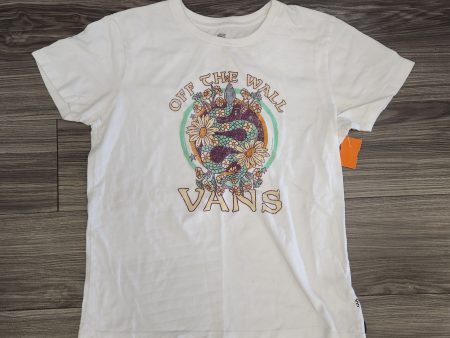 Top Short Sleeve By Vans  Size: L Online Hot Sale