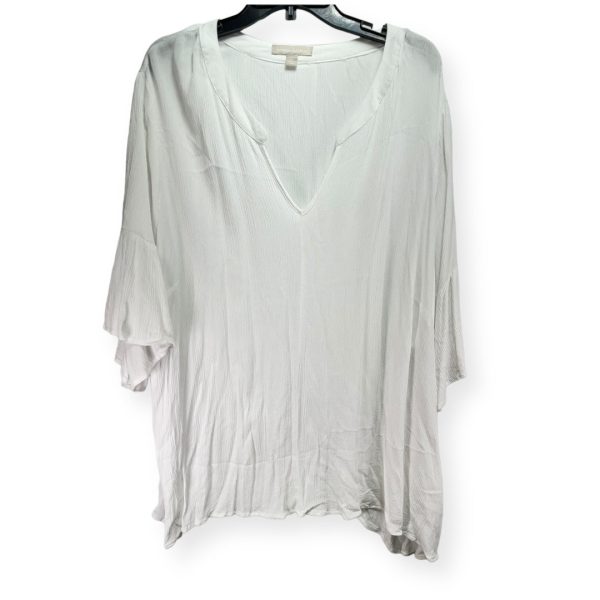 Top Short Sleeve By Woman Within  Size: 3x Fashion