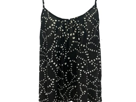 Heart Print Cross Back Camisole Top Sleeveless By Torrid  Size: 1x For Sale