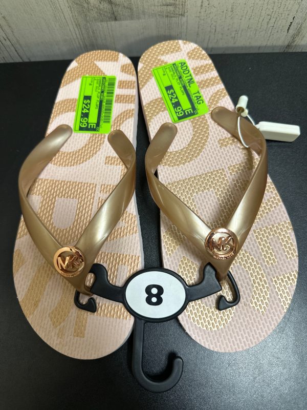 Sandals Flip Flops By Michael Kors  Size: 8 For Discount